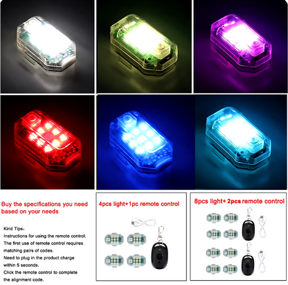 High Brightness Wireless LED Strobe Light